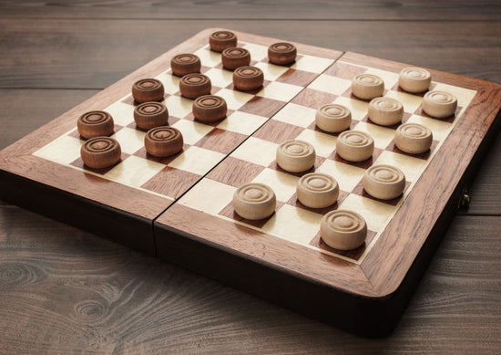 Draughts Board From Big Game Hunters