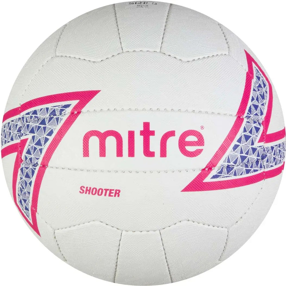 5 x Mitre Shooter Match Netballs Mitre Netball Balls Sports Ball Shop