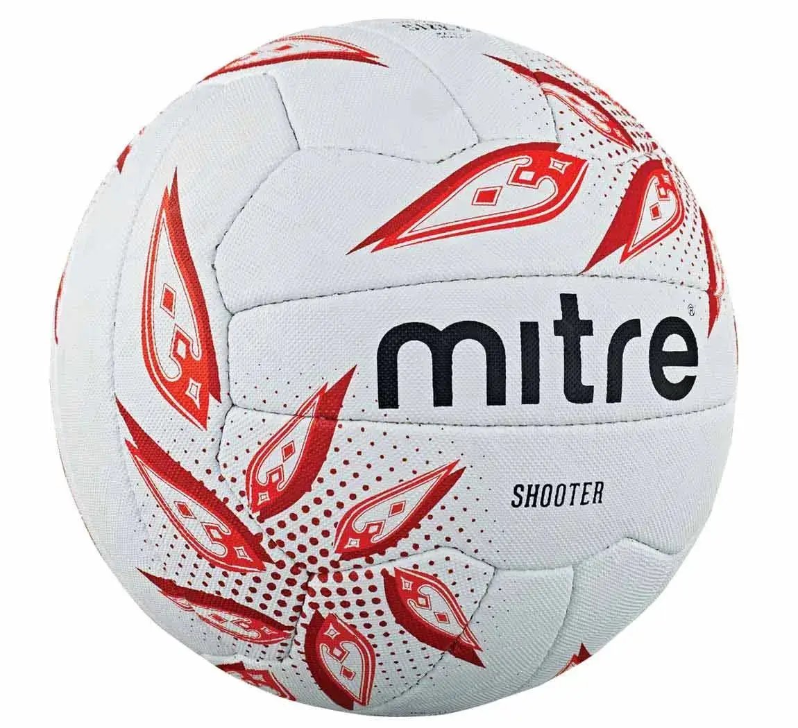 5 x Mitre Shooter Match Netballs Mitre Netball Balls Sports Ball Shop