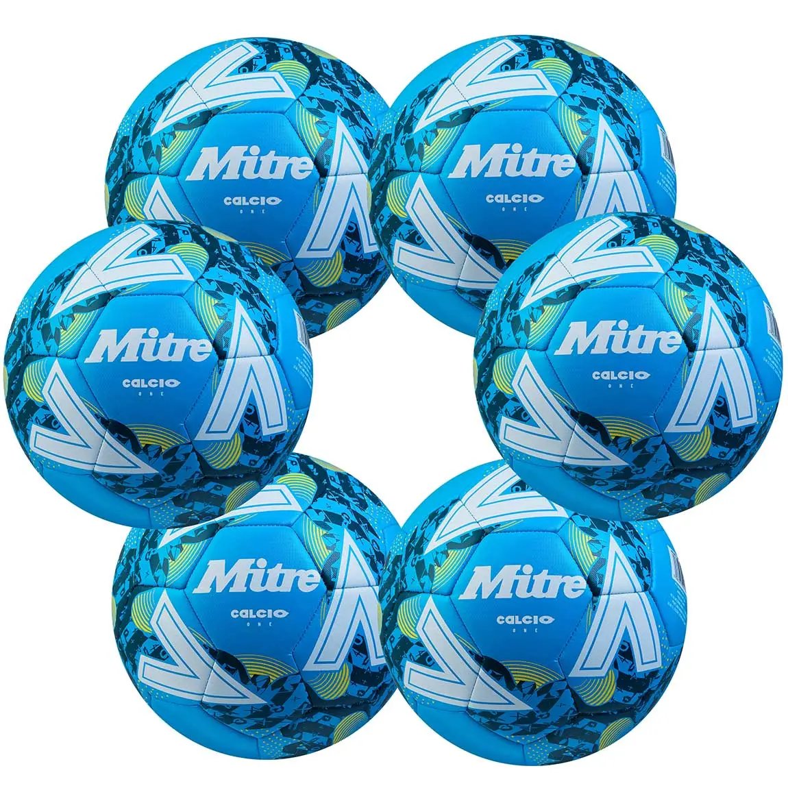 Football - Mitre Calcio One 24 - For Training - Pack of 6