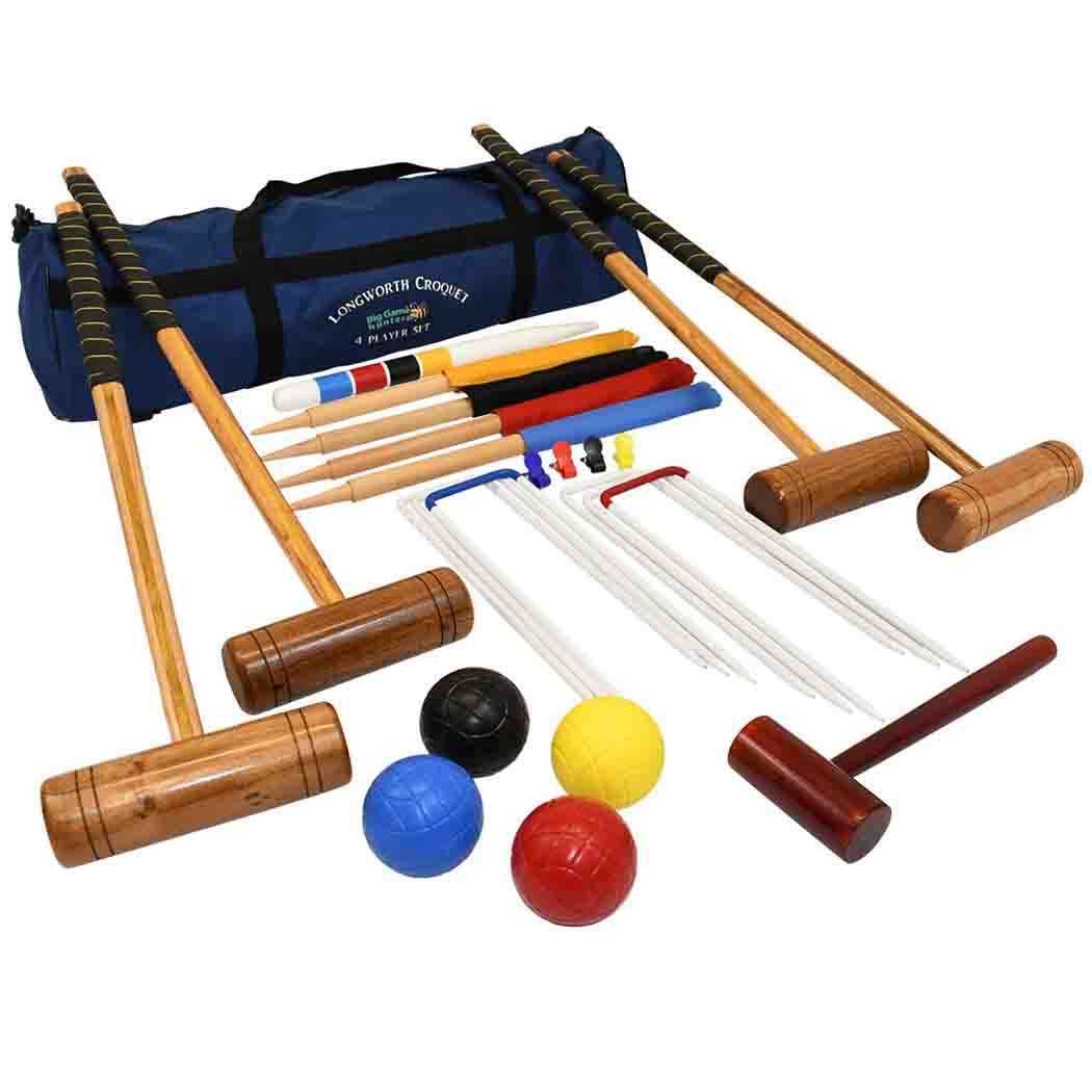 Big Game Hunters Croquet Sets Longworth Croquet Set