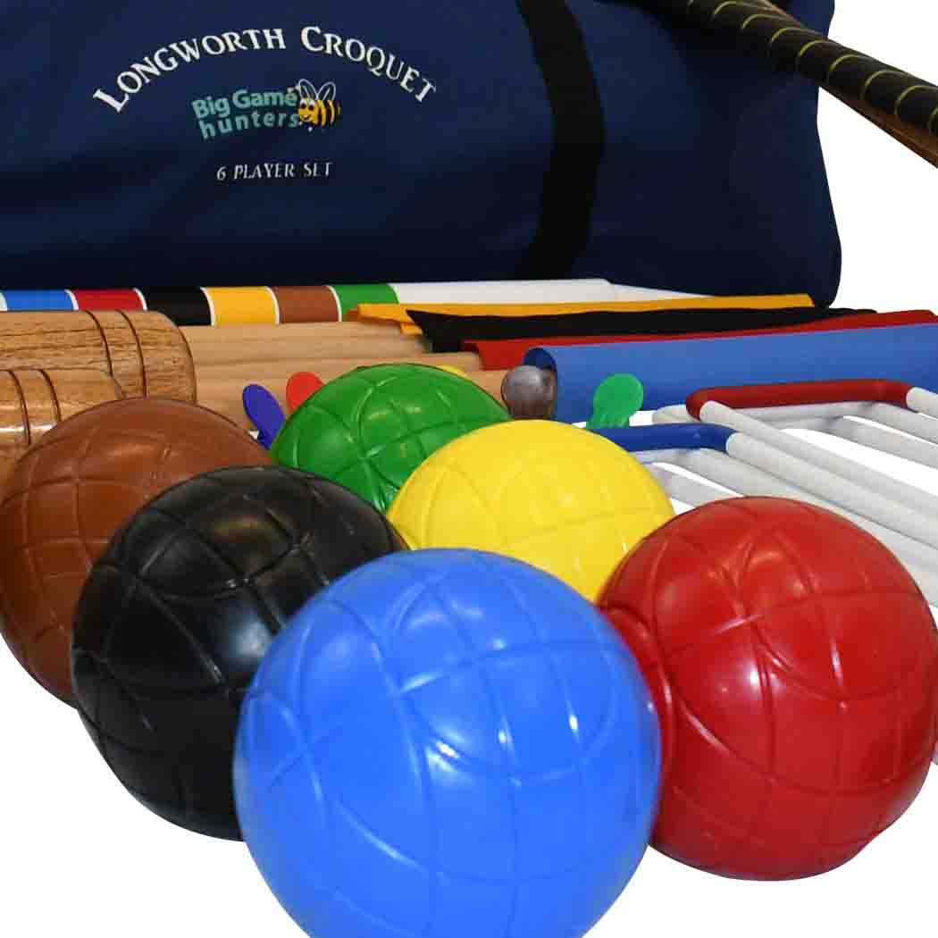 Big Game Hunters Croquet Sets Longworth Croquet Set 6 Player