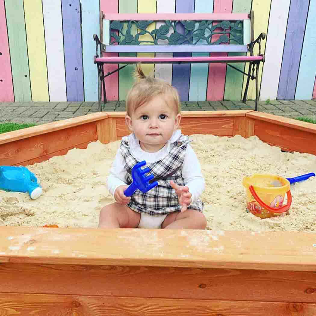 Big Game Hunters Sandpits 1.5m Hexagonal Wooden Sandpit